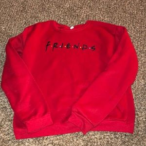 Friends red sweatshirt